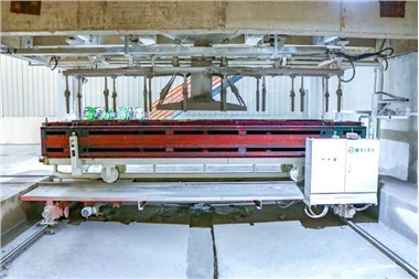 Carro de vertido para transbordador para bloque AAC Planta de AAC Carro de vertido para transbordador